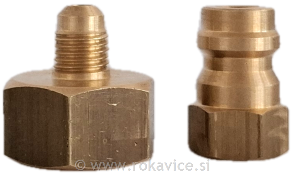 Reducir za priklop jeklenke R134a