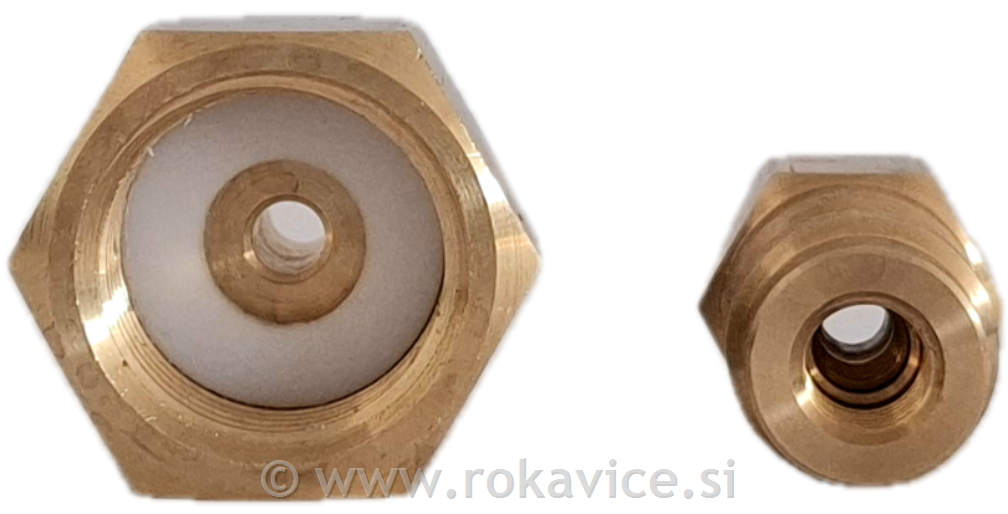 Reducir za priklop jeklenke R134a