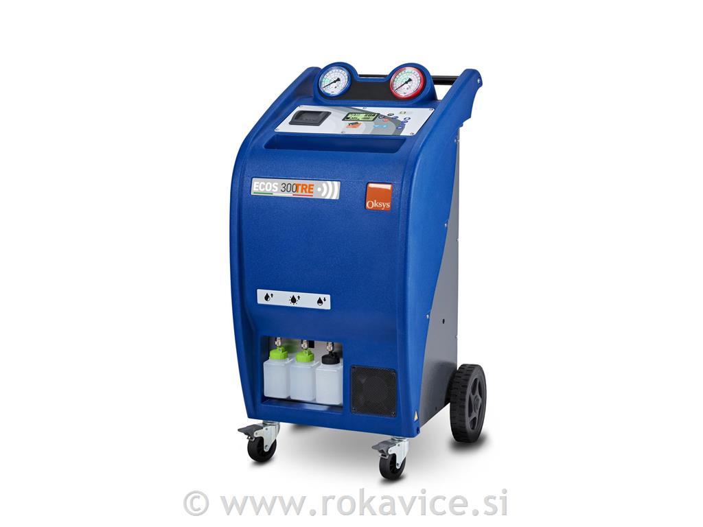 Polnilec klim - OKSYS Ecos 300 TRE (Opcija: R1234yf ali R134a)