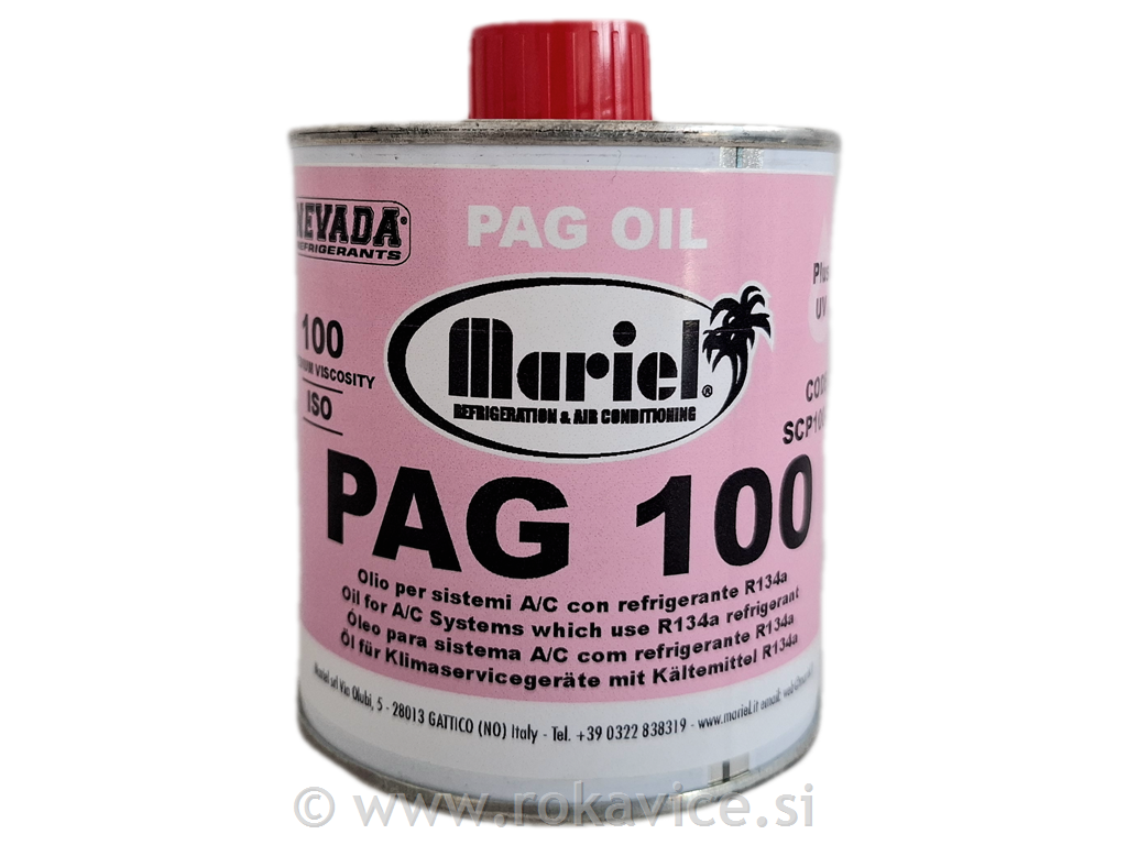 Olje PAG 100 z barvilom UV 250ml