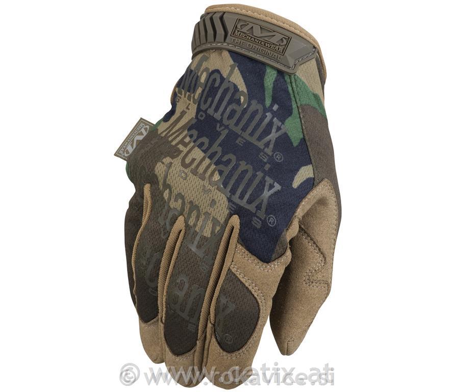 Rokavice - Mechanix Original Woodland Camo