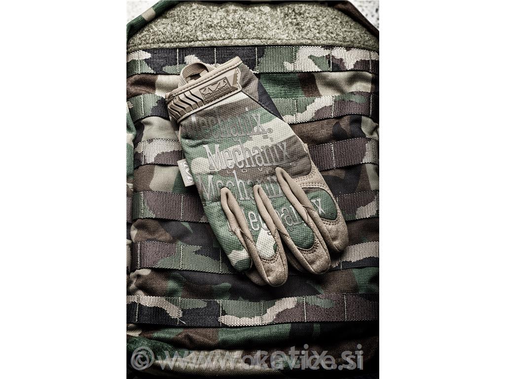 Rokavice - Mechanix Original Woodland Camo