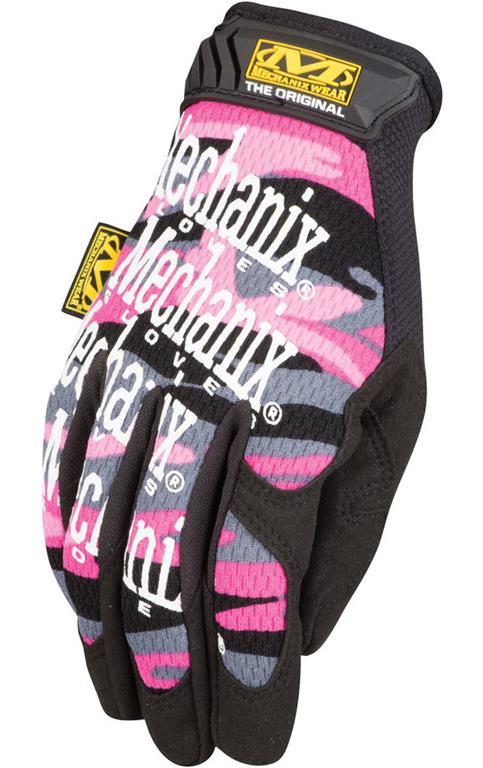 Rokavice - Mechanix Original Pink Camo