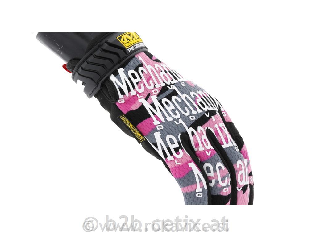 Rokavice - Mechanix Original Pink Camo