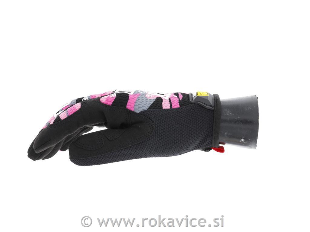 Rokavice - Mechanix Original Pink Camo