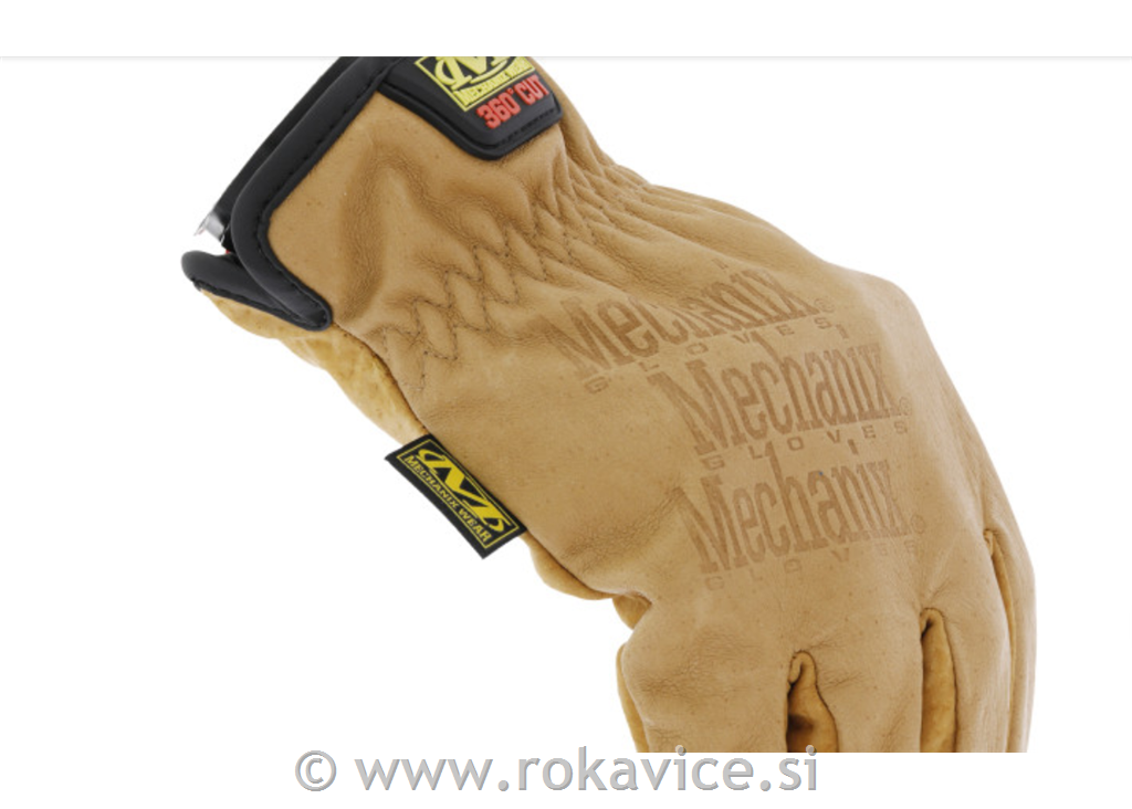 Rokavice - Mechanix Leather Driver F9-360 (protiurezne)