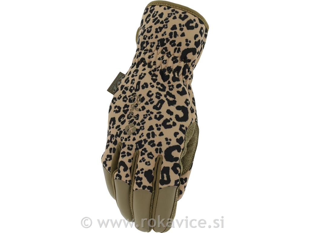 Rokavice - Mechanix Ethel Leopard Tan