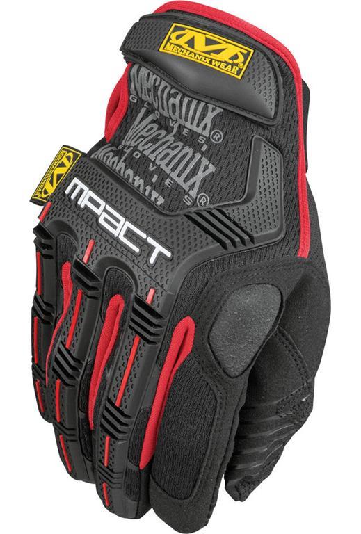 Rokavice - Mechanix M Pact (črno rdeče)