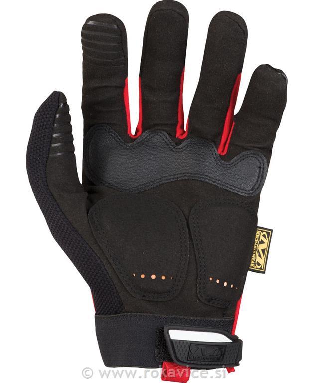 Rokavice - Mechanix M Pact (črno rdeče)